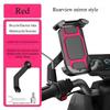 Electric Bike Delivery Rider Decals Phone Holder Mount for In-car Navigation Motorcycle Scooter Universal Electric Bike Bracket