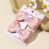 2Pcs/set New Sweet Girls Bow With Diamond Lovely Children Clips Headwear Hairgrip Hair Clips Accessories Headdress Gift