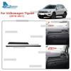 Для Volkswagen Tiguan A2 AD1/AX1 2018 2019 2020 2021 Настоящая мягкая наклейка из углеродного волокна LHD RHD Декоративная полоска на пассажирскую сторону автомобиля.