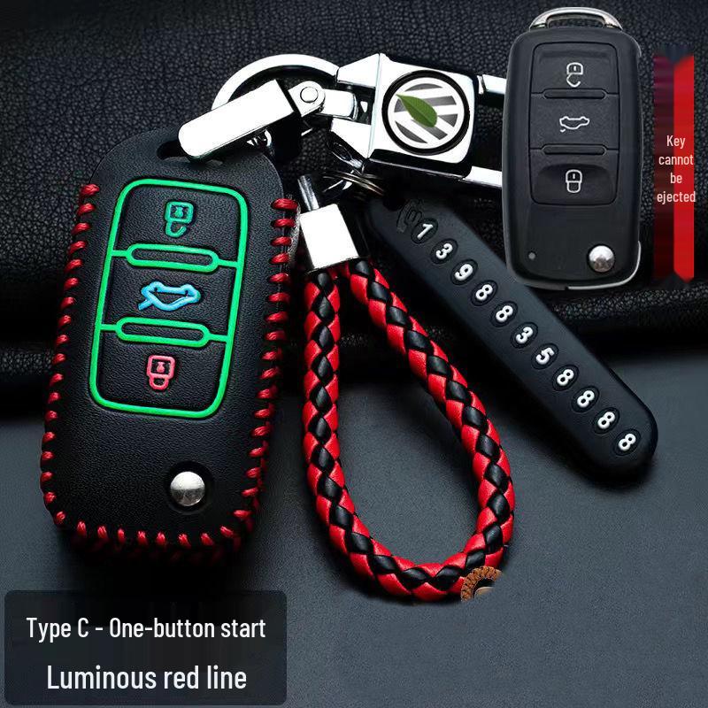 Чехол для ключа Volkswagen для Lavida Plus, Sagitar, Bora, Jetta, Santana, Polo и моделей 2023 года