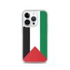 Coque iPhone - Palestine - Drapeau - Souple - Multicolore - Compatible iPhone 14 Pro