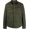 Polo FW22 Solid Diamond Quilted Jacket Men Jackets Green 710876085-001