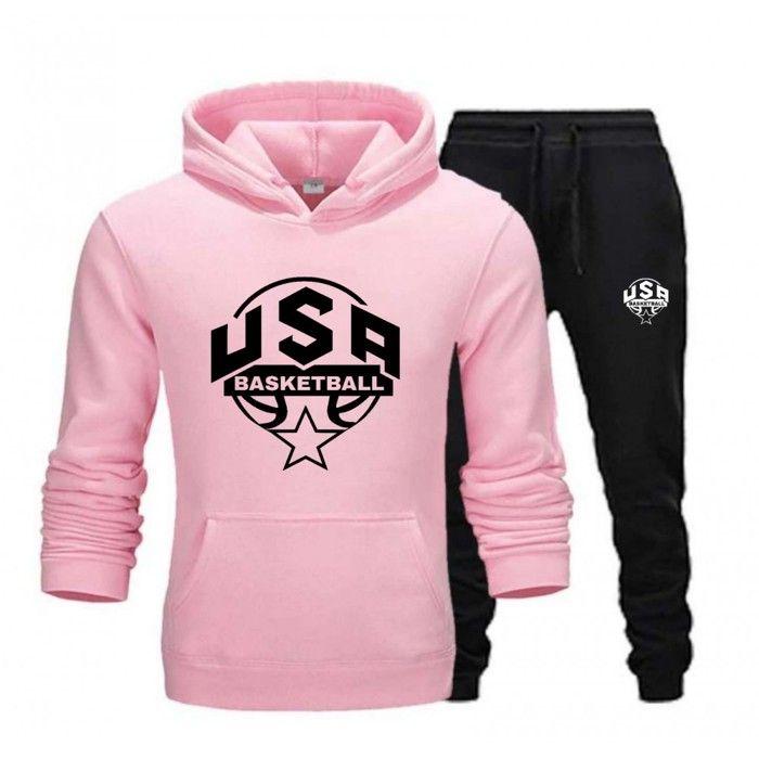Jogging Survêtement Basketball enfant rose - Rose