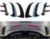 Front Rear Bumper Lip Fog Lamp Cover Chin Spoiler Splitter Body Kit Canards For Mercedes Benz W177 AMG Line A Class A200 A250 A35 2019