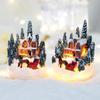Christmas Decorations LED Night Lights Luminous Landscape House Children's Gift Christmas New Year Ornaments Festival Lighting