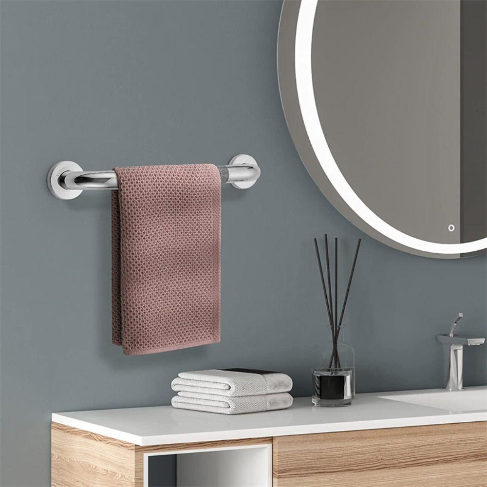 Нержавеющая сталь Туалетный поручень 300/400/500 мм Душевая ручка для безопасности Держатель для полотенец Для пожилых