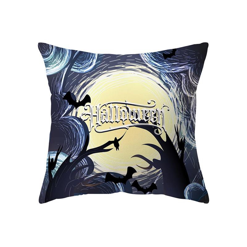 Pumpkin Collection Halloween Theme Pillow Cover Sofa Cushion  Holiday Gift Party Decoration Home Decor