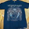 Винтажная футболка Meshuggah Koloss tour 2013 с коротким рукавом черного цвета футболка KV35779 Унисекс футболка