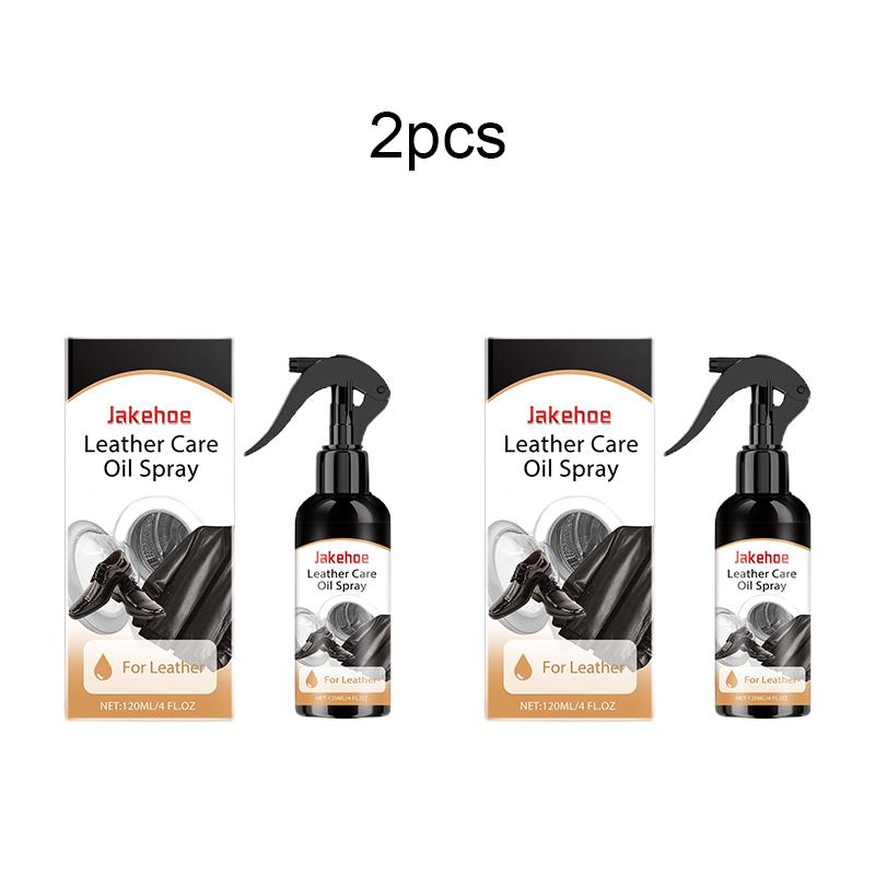 JAKEHOE Leather Care Oil Spray Leather Sofa Boots Leather Jacket Stain Removal Maintenance Renovation Care Oil