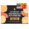 Black Radiance Facial Makeup True Complexion Cream Contour Palette, Medium To Dark, 3 Pieces