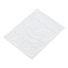 16pcs Silicone Wrinkle Patch Improves Sagging Skin Facial Wrinkle Smoothing Patch for Forehead Trans