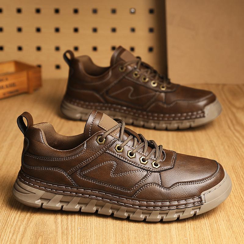 Модные кроссовки ручной работы Новое поступление Мужские походные ботинки Обувь для активного отдыха Обувь в стиле ретро Мужская повседневная обувь На все случаи жизни Трекинговая обувь