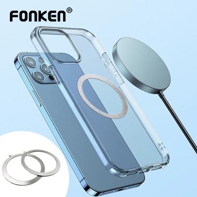 FONKEN Магнитный автомобильный держатель для телефона, металлическое кольцо, магнитный диск, круглый обруч из листового железа