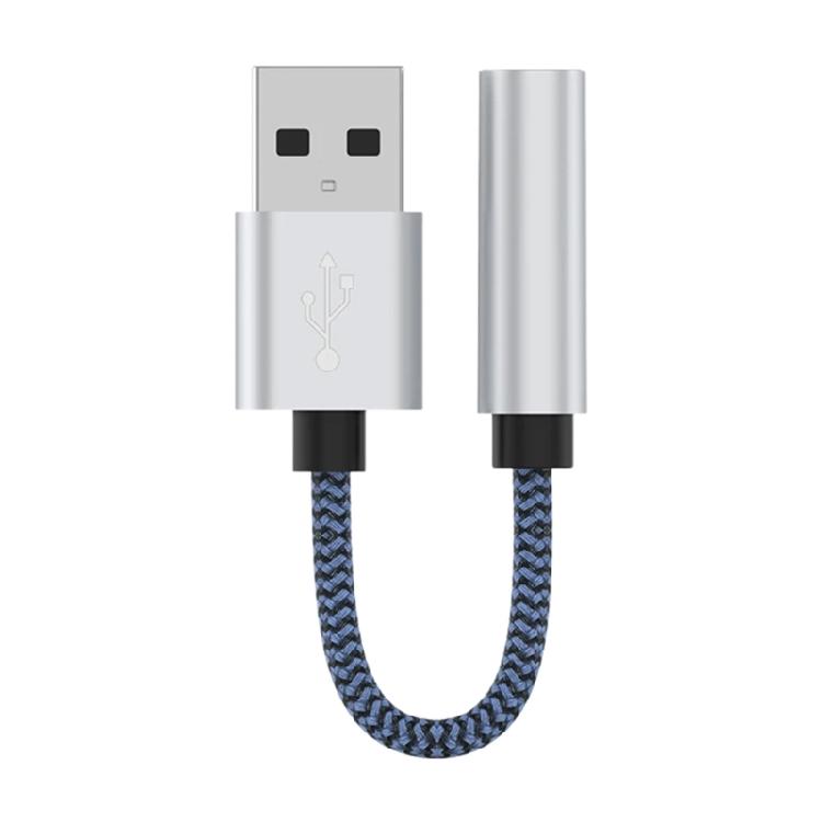 USB-кабель 3,5 мм для звука телефона, стерео-шнур USB на 3,5 мм для наушников, вспомогательный кабель звуковой карты, передача сигнала