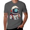 Astronaut Space Outer Moon Planet Suit Tshirt T Shirts For Man Graphic Vintage Tshirt