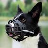 Soft Silicone Pet Dog Muzzle Breathable Basket Muzzles Comfy For Small Medium Large Dogs Stop Biting Barking Dogs Mouth Cover
