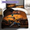 Neymar Pattern Bedding Home Decoration Birthday & Festival Gift (1 * duvet cover + 2 * pillowcase, without core)