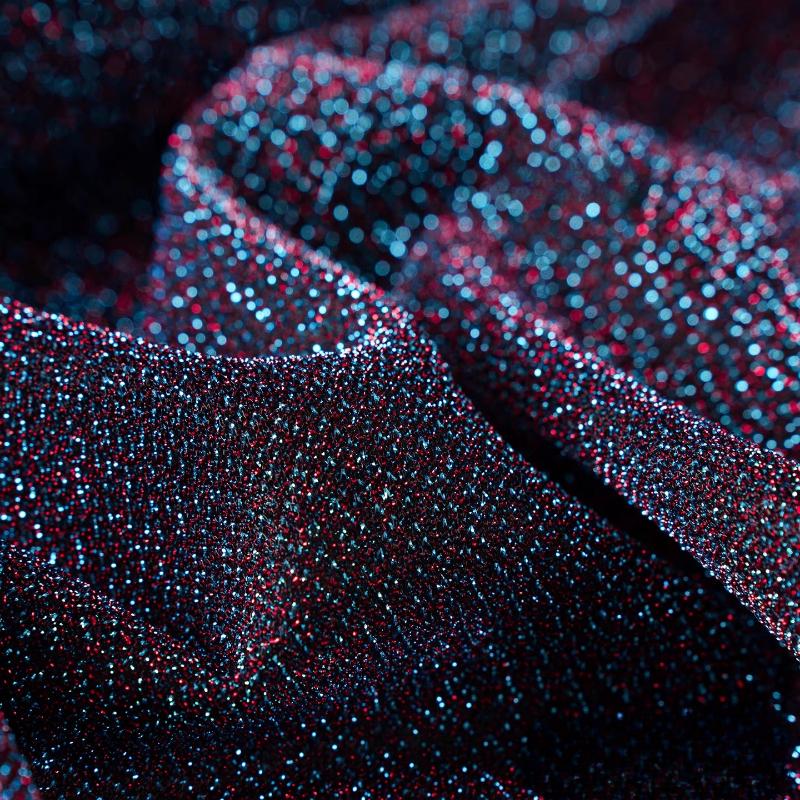 Двусторонняя мерцающая звездная бархатная ткань Яркая шелковая блестящая бархатная ткань Неэластичная для DIY шитья платьев ципао