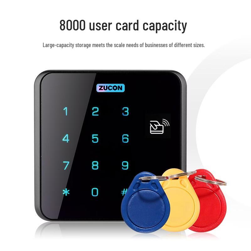 ZUCON X12 Версия ID Система контроля доступа по паролю и карте NFC Штепсель CN (адаптер в комплекте)