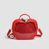 Apple Crossbody Bags for Woman Shoulder Bag Fashionable Transparent Cute Purse and Handbags Versatile Trendy Bag Designer Bags