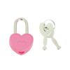 Heart Shape Padlocks Mini Padlocks With Key Lock For Travel Wedding Jewelry Box