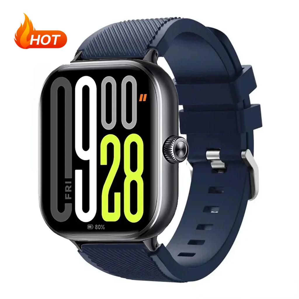 Силиконовый ремешок для xiaomi Redmi Watch 4/5/6, аксессуары для ремешка, спортивный сменный ремешок-браслет для Xiaomi Band 8 pro/9 pro