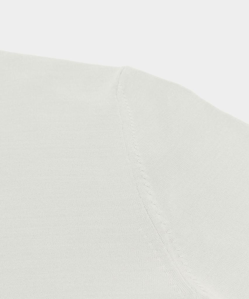 BIRBANTE Cool Mellow Crewneck Knit - Ivory