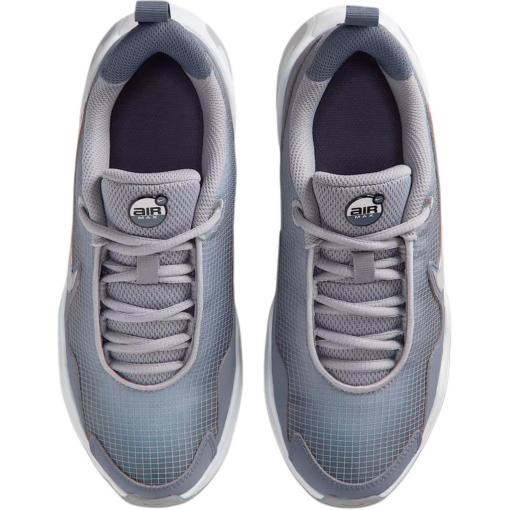 Nike Air Max Nova Дышащая поддержка Низкие детские беговые кроссовки Бетонно-серый Подростки FN4446-005
