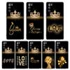 Чехол для телефона Golden Diamond Crown для Samsung Galaxy M62 M52 M51 M32 M31 M11 M01 F62 F52 F41 F42 F22 Чехол-накладка Flower Queen Love