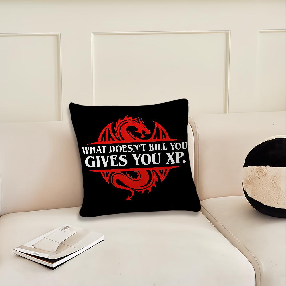 Anything That Doesn't Kill cushion cover Pillow Cover Decoration Room Home Sofa living Office Car Nordic Simplicity