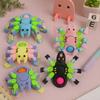 10pcs/set Gyroscopes Transform Wacky Track Spinner Cartoon Animals Fidget Spinner Toys  Children