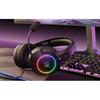 Игровая гарнитура K9 со светодиодной подсветкой RGB, шумоподавлением, стереогарнитура PS Vita с микрофоном, полноразмерные наушники для ПК, PS4, PS5, Switch, Xbox One, Mac