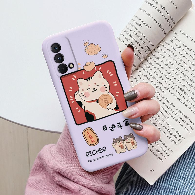 Чехол для Realme GT Master Edition Q3 Pro Carnival Чехол Милые Мультяшки Мягкий Силиконовый Чехол для Телефона Для OPPO Realme Q3 Pro Carnival