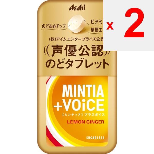 Asahi Mintia + VOiCE Lemon GingerCharacteristics: Cleanses the throat with a gentle cool and refre Characteristics: Cleanses the throat with a gentl
