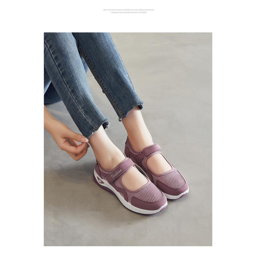 Женские летние новые походные ботинки, обувь на липучках