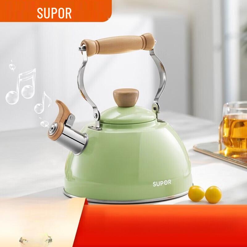 Свистящий чайник для плиты Supor