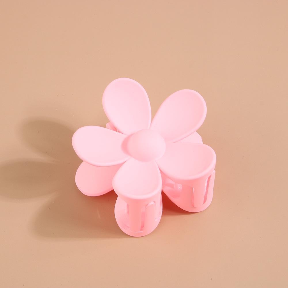 Korean Frosted Large Claw Clip - Elegant Shark Hair Accessory for Women's Updos