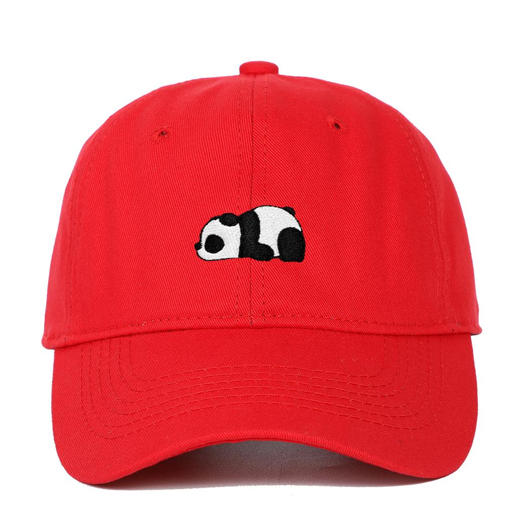 1pc Unisex Panda Embroidery Baseball Caps for Women,outdoor Sports Fishing Summer Peaked Adjustable Driver Caps for Daily Wear