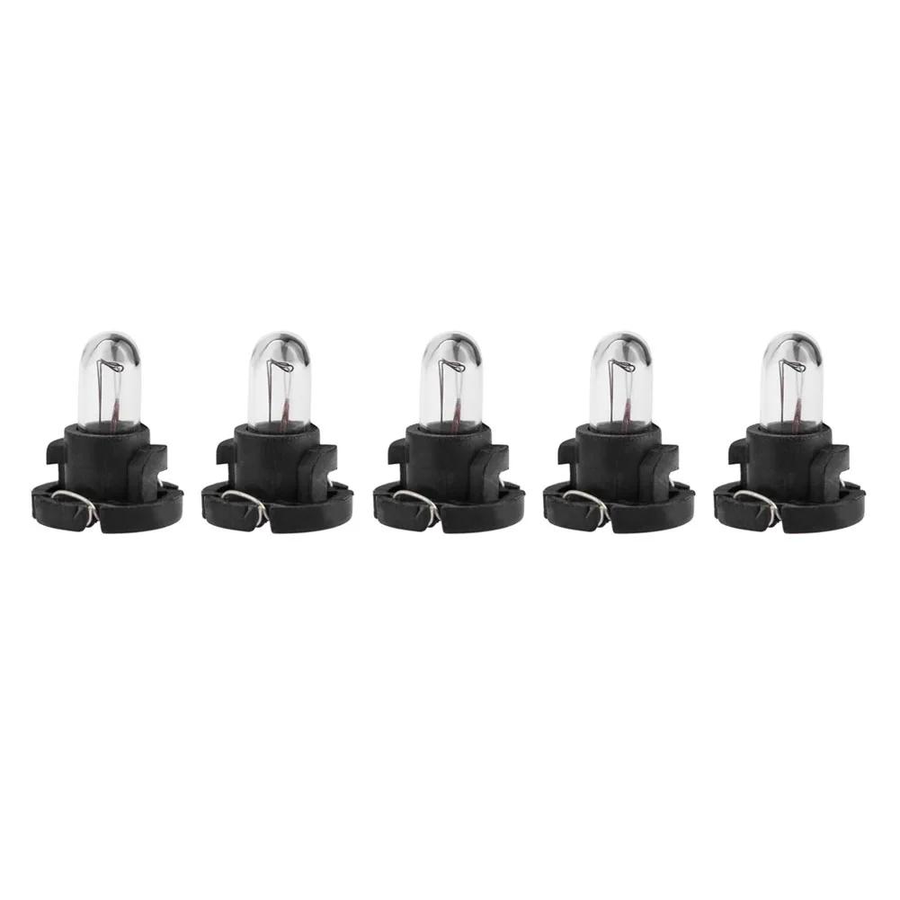 30-5PCS T4 Universal 12V Car Dashboard LED Bulb Auto Interior Lighting Reading Bulbs for Toyota Honda Nissan Replacement Bulbs