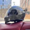 Motorcycle Helmet Uncovered Helmet Men's and Women's Full Helmet Bluetooth Personalized Four Seasons Locomotive Big Tail