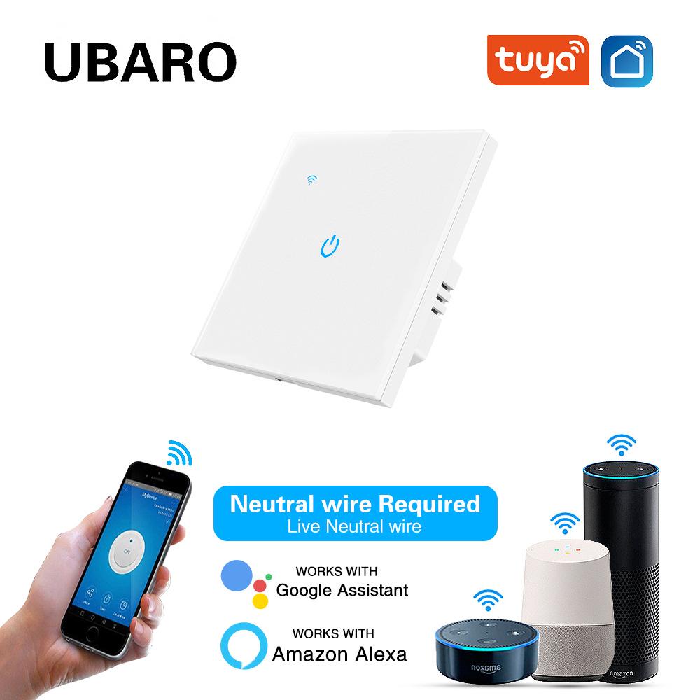 Умный выключатель Zero Fire Тип 86 Zigbee: Стальная или стеклянная панель, Пульт с голосовым управлением Alice.