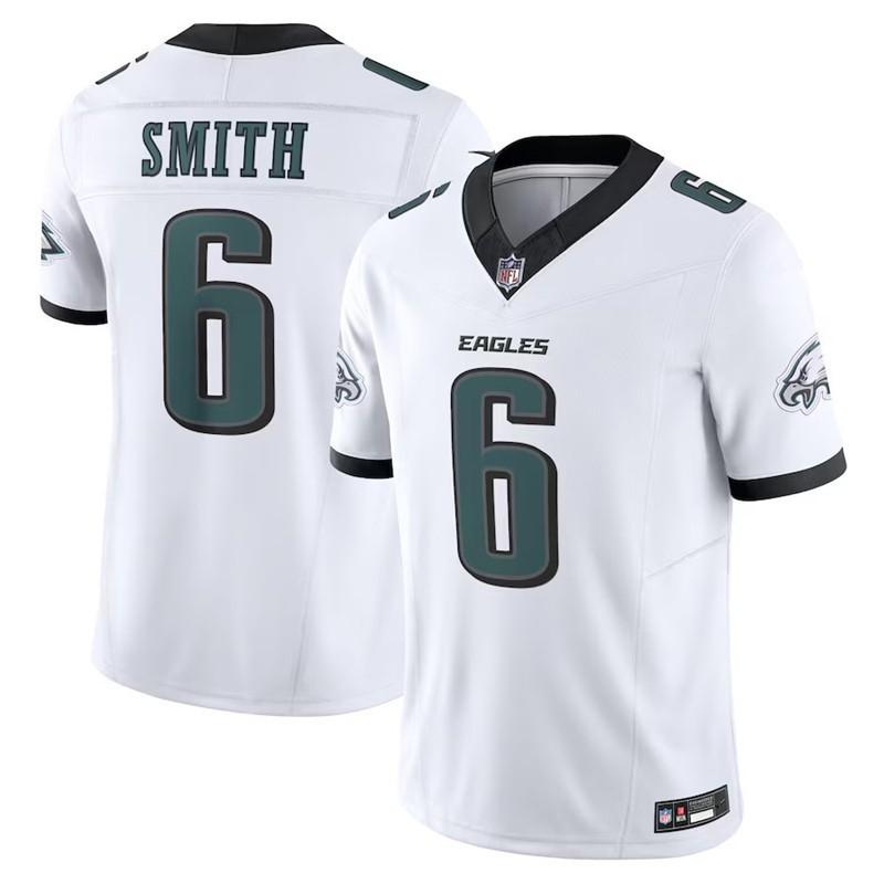 Philadelphia Eagles 6 Smith Football Jersey Mens Athletic Sportswear