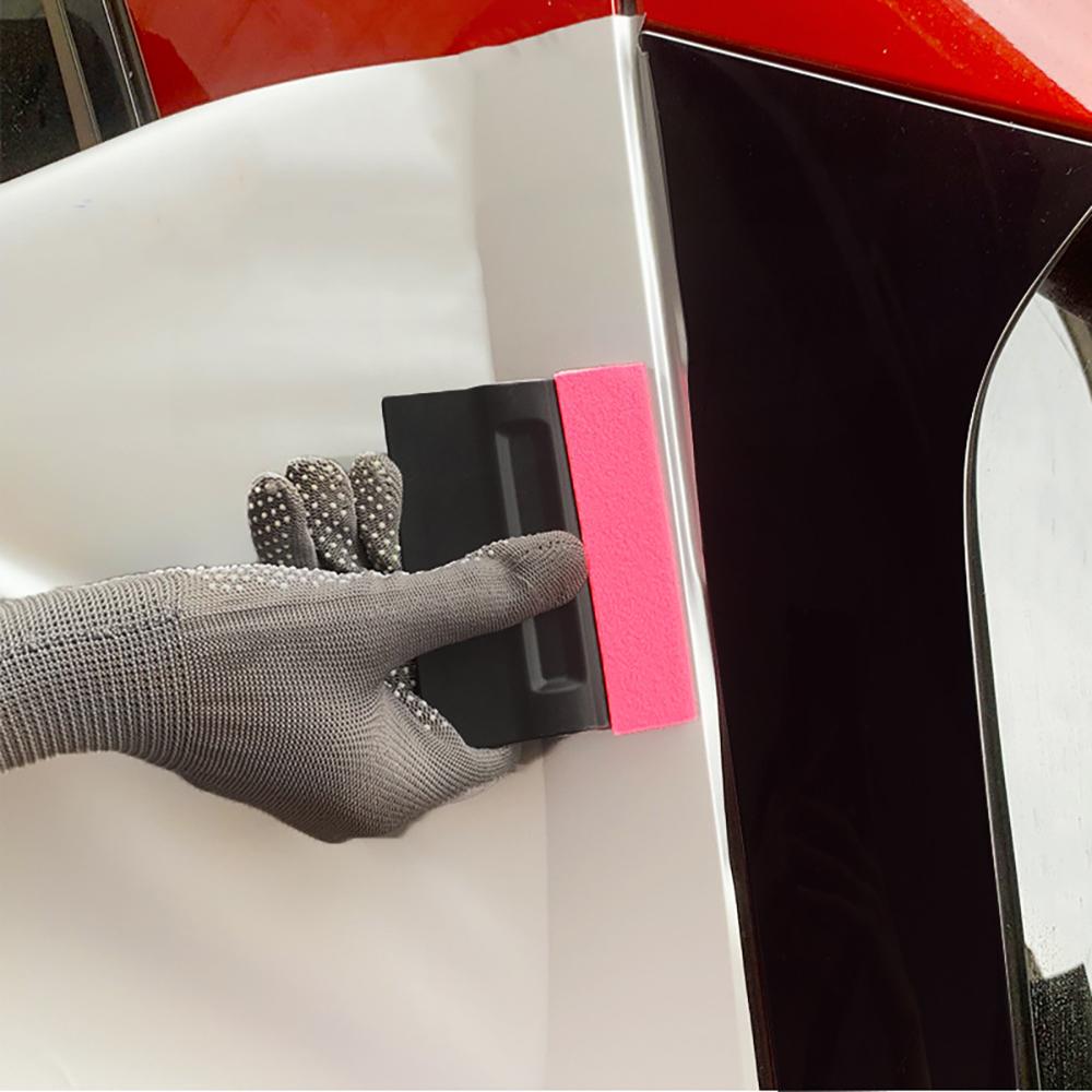 Car Accessories Tinting Tool Vinyl Wrap Magnetic Microfiber Felt Squeegee Window Film Car Sticker No Scratch Wrapping Applicator