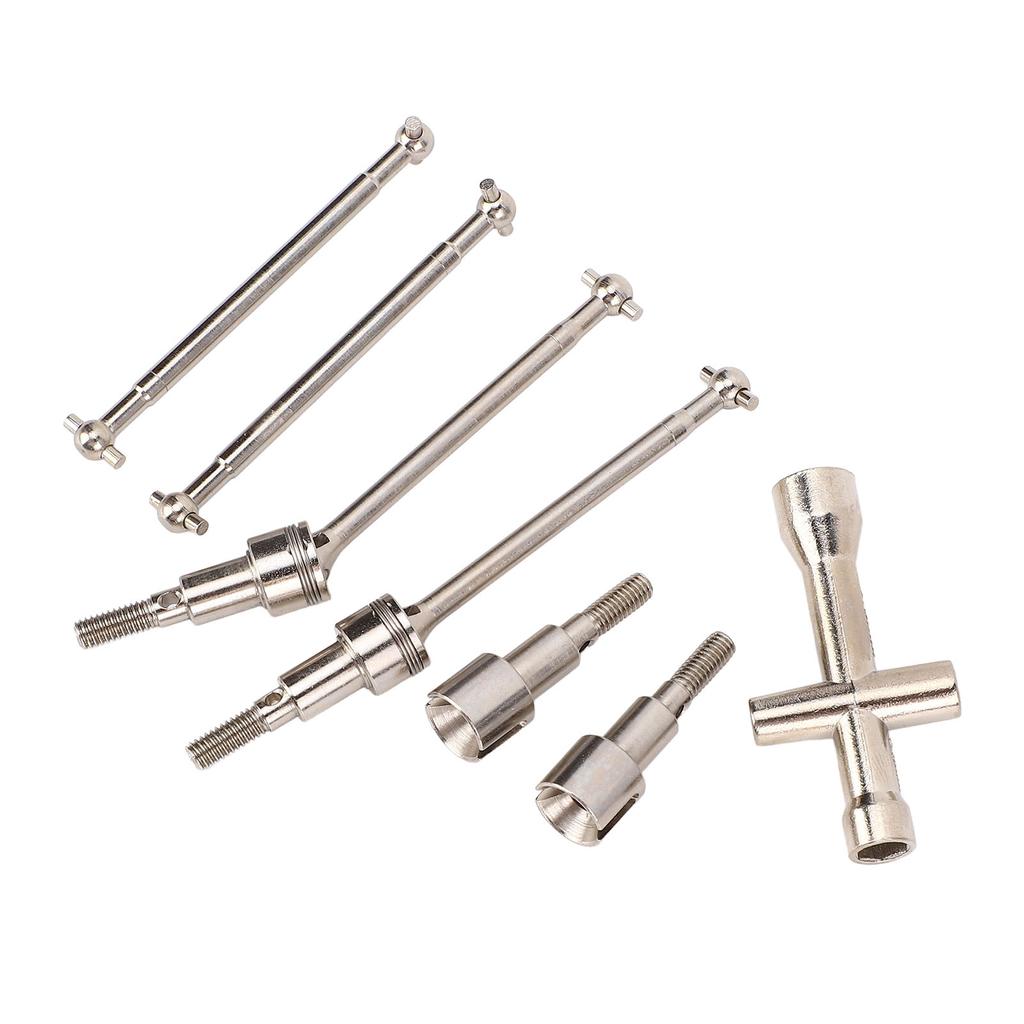 Комплект переднего и заднего приводного моста Металлический приводной вал Замена для 16101PRO 16102 16103 16201 Бесколлекторный