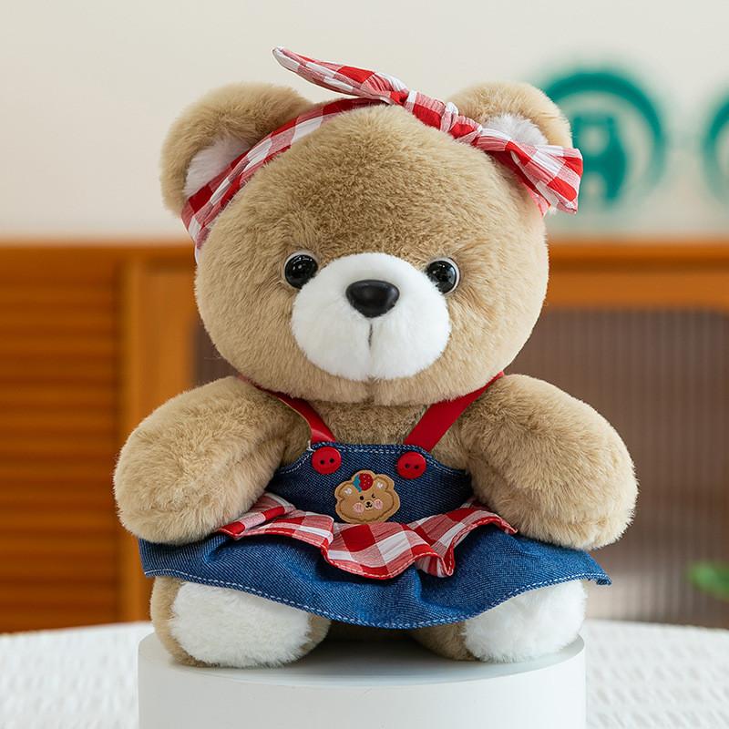 Плюшевая игрушка-кролик Подарок для пар Из короткого плюша С мультяшным дизайном