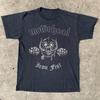 Motorhead Iron Fist Logo Black Unisex T-shirt Size S-5XL