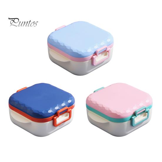 Ланч-бокс Bento Box с 3 отделениями, герметичный, 900 мл, контейнеры для еды, стаканчики для торта, для взрослых, детей, малышей