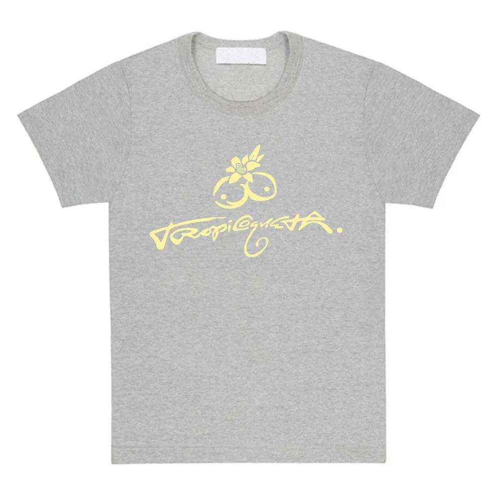 Karol G Tropicoqueta Tshirt Short Sleeve Cotton Wounisex Tshirts Casual 2025 Album Graphic Print T Shirt Singer Fashion Girl Tees