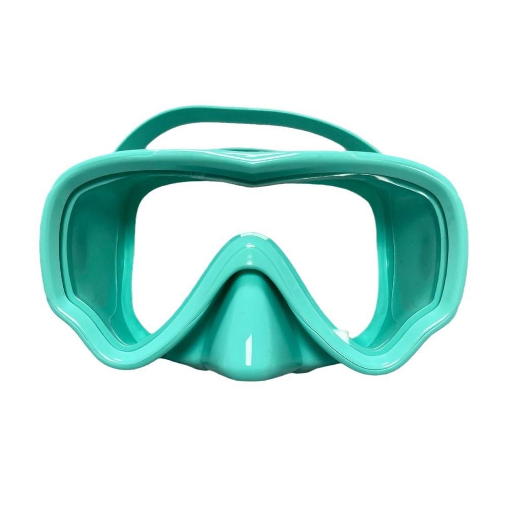 Большая силиконовая маска с полной сухой трубкой для снорклинга