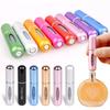 Mini 5ml Fragrance Atomizer - Metal Aluminum Portable Refillable Perfume Spray Bottle
